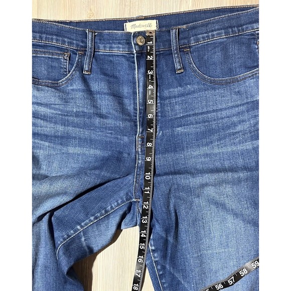 Madewell Jeans Womens 31 High Rise 10” Roadtripper Medium Wash Preppy Academia - Picture 8 of 15